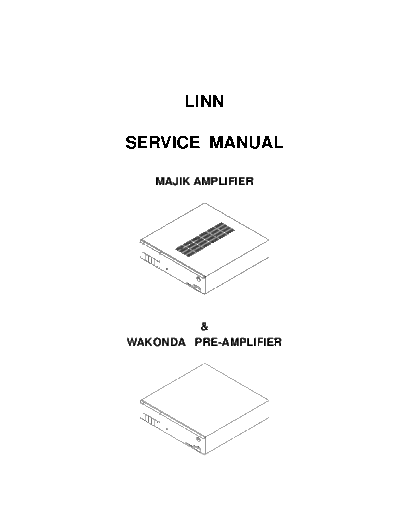 LINN linn majik wakonda amplifier 1995  LINN Audio MAJIK linn_majik_wakonda_amplifier_1995.pdf