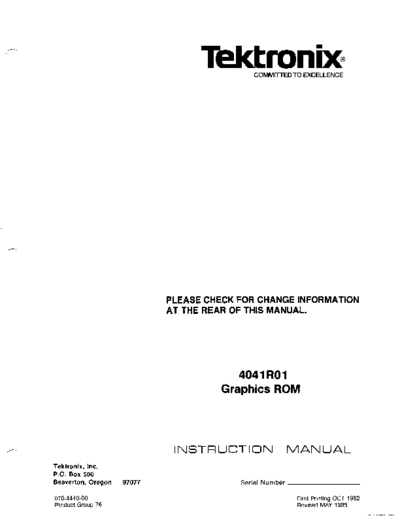 Tektronix 070-4440-00 4041R01 Graphics ROM May1985  Tektronix 404x 070-4440-00_4041R01_Graphics_ROM_May1985.pdf