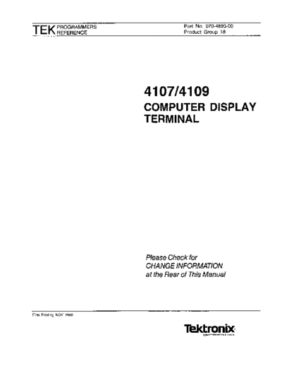 Tektronix 070-4893-00 4107 4109 PgmrRef Nov83  Tektronix 410x 070-4893-00_4107_4109_PgmrRef_Nov83.pdf