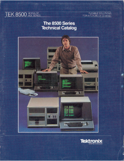 Tektronix 61AX-4913 TEK 8500 Modular MDL Series Feb 1982  Tektronix 85xx 61AX-4913_TEK_8500_Modular_MDL_Series_Feb_1982.pdf