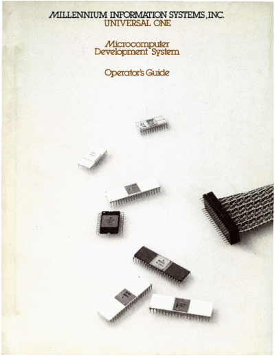 Tektronix U01-0000-21 Universal One Microcomputer Development System Operator Reference Nov76  Tektronix 800x U01-0000-21_Universal_One_Microcomputer_Development_System_Operator_Reference_Nov76.pdf