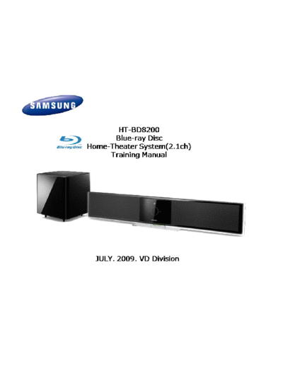 Samsung samsung ht-bd8200 training manual  Samsung Audio HT-BD8200 samsung_ht-bd8200_training_manual.pdf