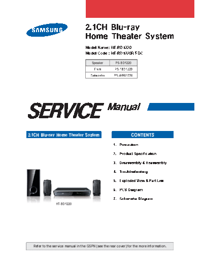 Samsung HTBD1220 ET-SB-EX-SI 1302603927  Samsung Audio HT-BD1220 HTBD1220_ET-SB-EX-SI_1302603927.pdf