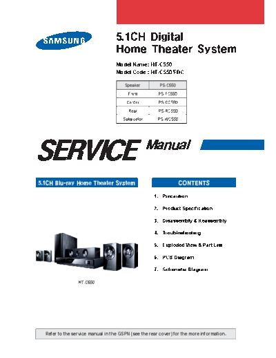 Samsung HTC550EDC ET-SB-EX-SI 1309775775  Samsung Audio HT-C550 HTC550EDC_ET-SB-EX-SI_1309775775.pdf