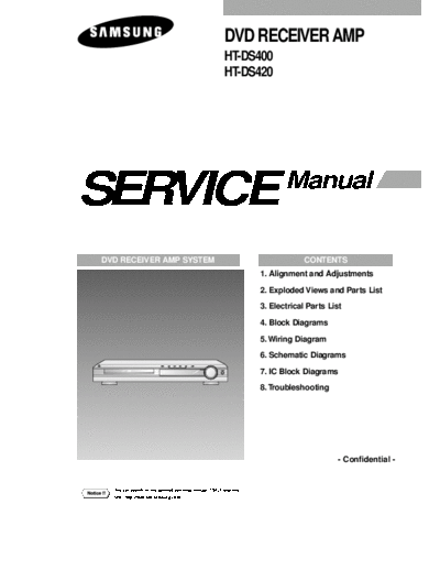 Samsung HTDS400 SM 4603544080  Samsung Audio HT-DS400 HTDS400_SM_4603544080.pdf