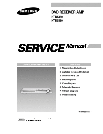 Samsung HTDS450 ET-SB-EX-SI 1301655634  Samsung Audio HT-DS460 HTDS450_ET-SB-EX-SI_1301655634.pdf