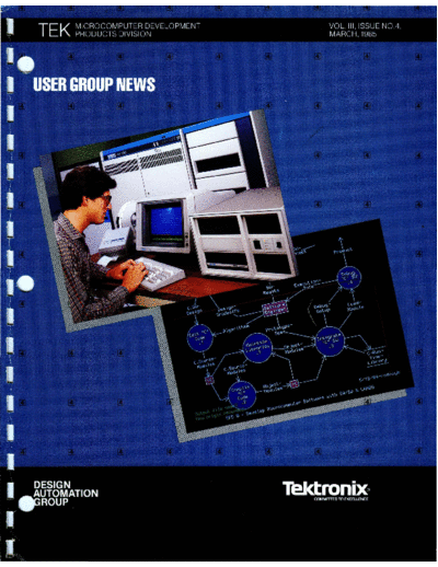 Tektronix MDP User Group News V3N4 Mar85  Tektronix MDP_User_Group MDP_User_Group_News_V3N4_Mar85.pdf