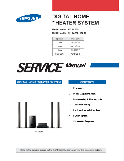 Samsung HTTZ215 ET-SB-EX-SI 1265610309  Samsung Audio HT-TZ215 HTTZ215_ET-SB-EX-SI_1265610309.pdf