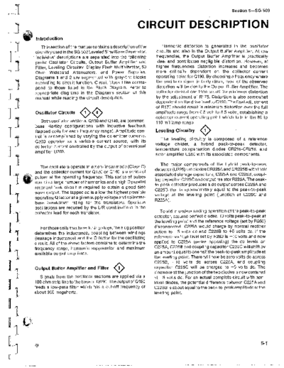 Tektronix 5 - Circuit Description  Tektronix SG503 5 - Circuit Description.pdf