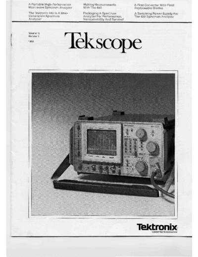 Tektronix TEKscope V12 1  Tektronix publikacje TEKscope_V12_1.pdf