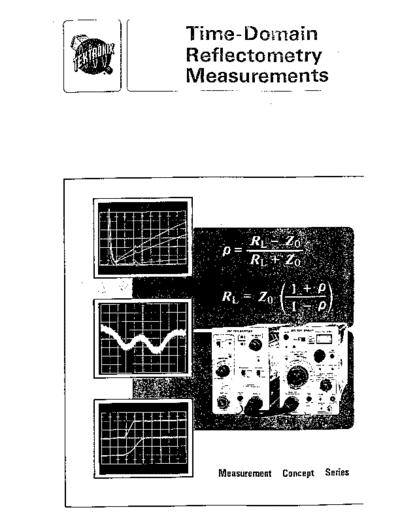 Tektronix TekTDRMeas  Tektronix publikacje TekTDRMeas.pdf