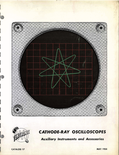 Tektronix Tektronix Catalog 1958-05 #17  Tektronix publikacje Tektronix_Catalog_1958-05_#17.pdf
