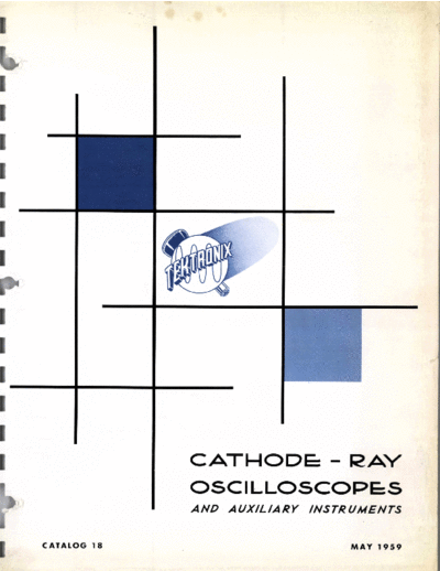 Tektronix Tektronix Catalog 1959-05 #18  Tektronix publikacje Tektronix_Catalog_1959-05_#18.pdf
