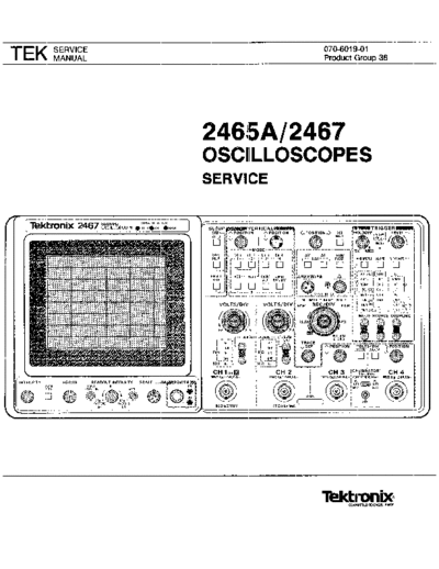 Tektronix 070-6019-01 2465aSvc May87  Tektronix scope 070-6019-01_2465aSvc_May87.pdf