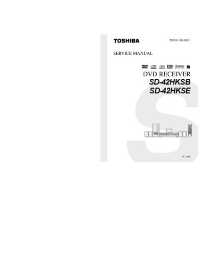 TOSHIBA hfe   sd-42hk sb se owner service en  TOSHIBA Audio SD-42HK hfe_toshiba_sd-42hk_sb_se_owner_service_en.pdf