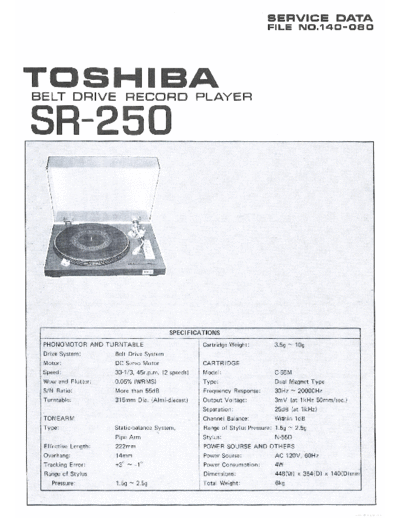 TOSHIBA ve   sr-250 service data en  TOSHIBA Audio SR-250 ve_toshiba_sr-250_service_data_en.pdf