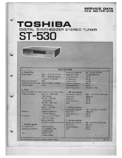 TOSHIBA hfe toshiba st-530 service low res en  TOSHIBA Audio ST-530 hfe_toshiba_st-530_service_low_res_en.pdf