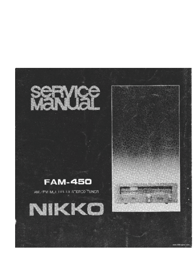 NIKKO hfe nikko fam-450 service en  NIKKO Audio FAM-450 hfe_nikko_fam-450_service_en.pdf
