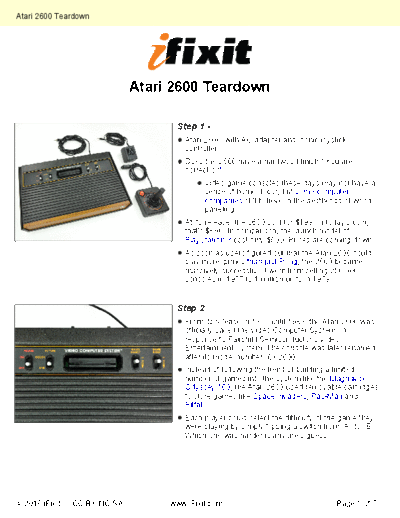 atari Teardown-3541  atari Atari 2600 Teardown-3541.pdf