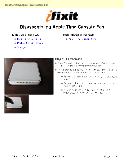 apple Disassembling-Fan-3218  apple Apple Time Capsule Disassembling-Fan-3218.pdf