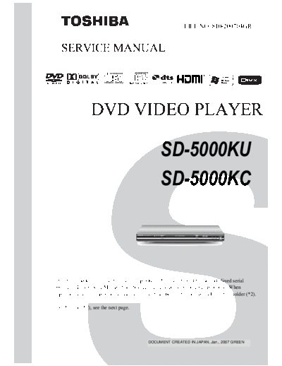 TOSHIBA sd 5000 113  TOSHIBA DVD SD-5000 sd_5000_113.pdf