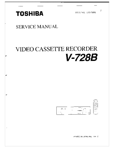 TOSHIBA V728B  TOSHIBA DVD-Video V-728B V728B.pdf