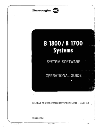 burroughs 1068731 SystemSWOperGuide  burroughs B1700 1068731_SystemSWOperGuide.pdf