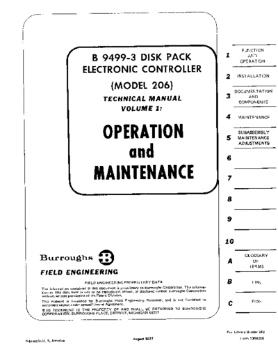 burroughs 1084365 B9499-3 Vol1 Aug77  burroughs B1700 1084365_B9499-3_Vol1_Aug77.pdf