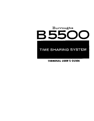 burroughs 1038205 B5500 TS TerminalUG Jun69  burroughs B5000_5500_5700 1038205_B5500_TS_TerminalUG_Jun69.pdf