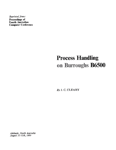 burroughs 1051281 B6500 Process Handling Aug69  burroughs B6500_6700 1051281_B6500_Process_Handling_Aug69.pdf