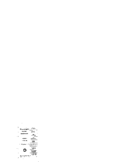 burroughs 5000276 Burroughs B6700 HANDBOOK VOLUME I Hardware  burroughs B6500_6700 5000276_Burroughs_B6700_HANDBOOK_VOLUME_I_Hardware.pdf