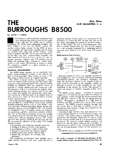 burroughs B8500 Datamation Aug65  burroughs B8500 B8500_Datamation_Aug65.pdf