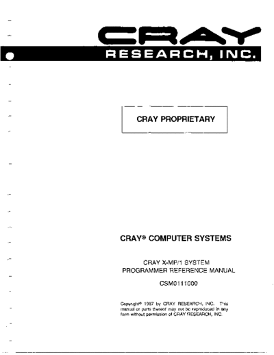 cray CSM-0111000-B-  XMP 1 System Programmer Reference Manual-August 1986.OCR  cray CRAY_X-MP CSM-0111000-B-CRAY_XMP_1_System_Programmer_Reference_Manual-August_1986.OCR.pdf