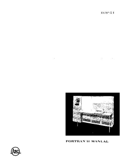 honeywell DDP-24 FORTRAN II  honeywell ddp-24 DDP-24_FORTRAN_II.pdf
