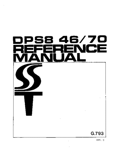 honeywell 58009853 DPS8 46 70 Reference Man Sep82  honeywell dps-8 58009853_DPS8_46_70_Reference_Man_Sep82.pdf