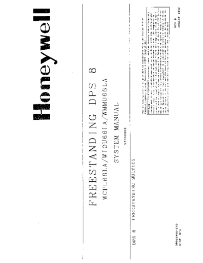 honeywell 58009906-040 DPS-8 System Manual Aug82  honeywell dps-8 58009906-040_DPS-8_System_Manual_Aug82.pdf