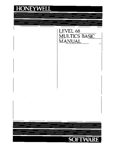 honeywell AM82-01 basic Feb81  honeywell multics AM82-01_basic_Feb81.pdf