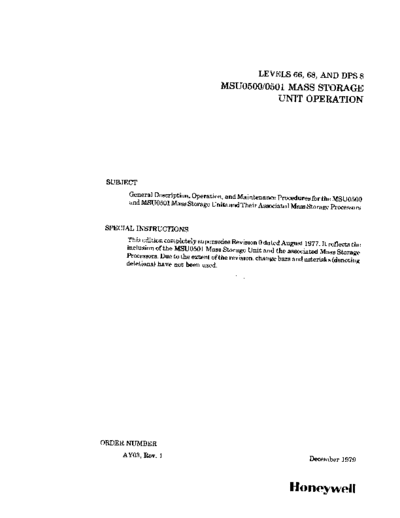 honeywell AY03-1 MSU0500 Dec79  honeywell multics AY03-1_MSU0500_Dec79.pdf