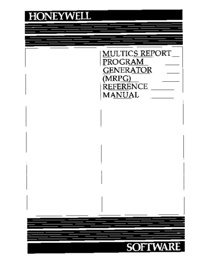 honeywell CC69-00A mrpgRef Nov82  honeywell multics CC69-00A_mrpgRef_Nov82.pdf