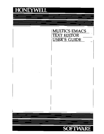 honeywell CH27-00F emacs Nov86  honeywell multics CH27-00F_emacs_Nov86.pdf