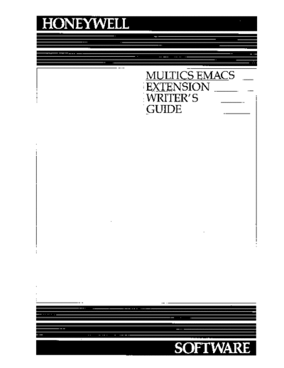 honeywell CJ52-01 emacsExtns Jul82  honeywell multics CJ52-01_emacsExtns_Jul82.pdf