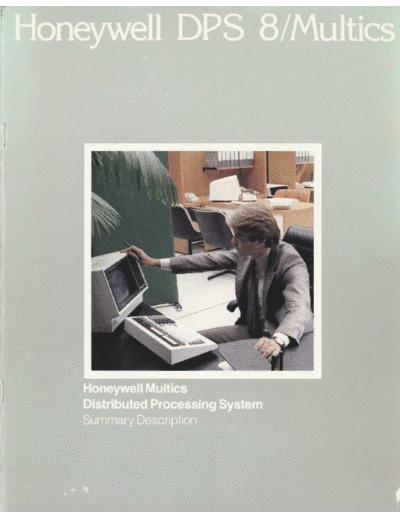 honeywell DL92-01 multicsBrochure 1982  honeywell multics DL92-01_multicsBrochure_1982.pdf