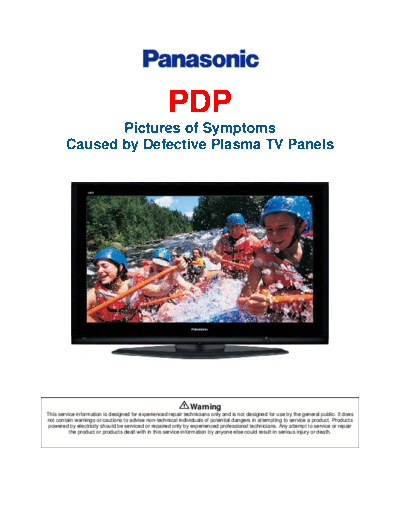 panasonic Panasonic Plasma screen symptoms [TM]  panasonic Monitor Panasonic_Plasma_screen_symptoms_[TM].pdf