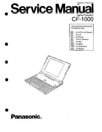 panasonic cf-1000  panasonic Notebook cf-1000.pdf