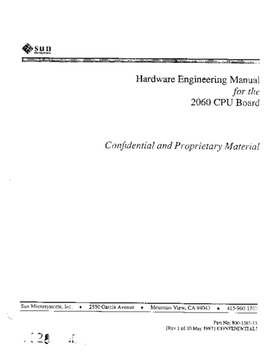 sun 800-1386-13 2060 CPU Engineering Manual  sun sun3 800-1386-13_2060_CPU_Engineering_Manual.pdf