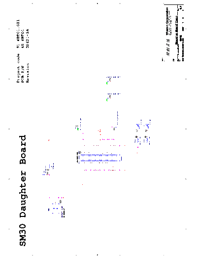 acer SM30 - DAUGHTER BOARD - REV SA  acer ACER NOTES Acer Aspire 3935 - WISTRON SM30 - REV SB SM30 - DAUGHTER BOARD - REV SA.pdf