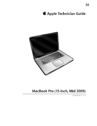 apple mbp15 mid09  apple MacBook Pro MacBook Pro (15-inch Mid 2009) mbp15_mid09.pdf