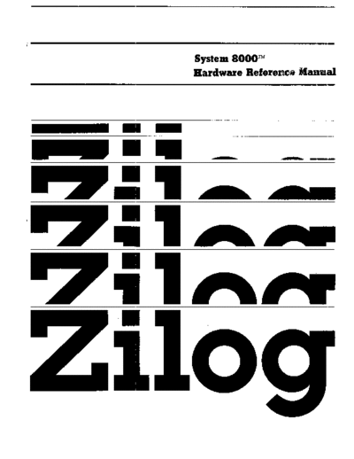 zilog 03-3237-04 hwRef Dec82  zilog s8000 03-3237-04_hwRef_Dec82.pdf