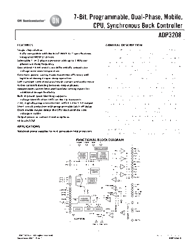 Various ADP3208  . Electronic Components Datasheets Various ADP3208.pdf