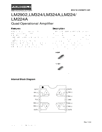 Various LM324AM  . Electronic Components Datasheets Various LM324AM.pdf